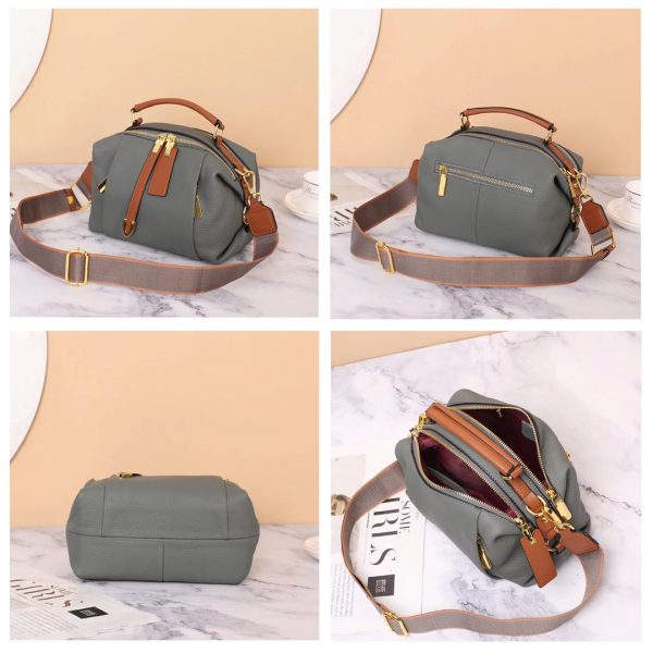 Vintage Shoulder Bag Boston Bag - Image 3