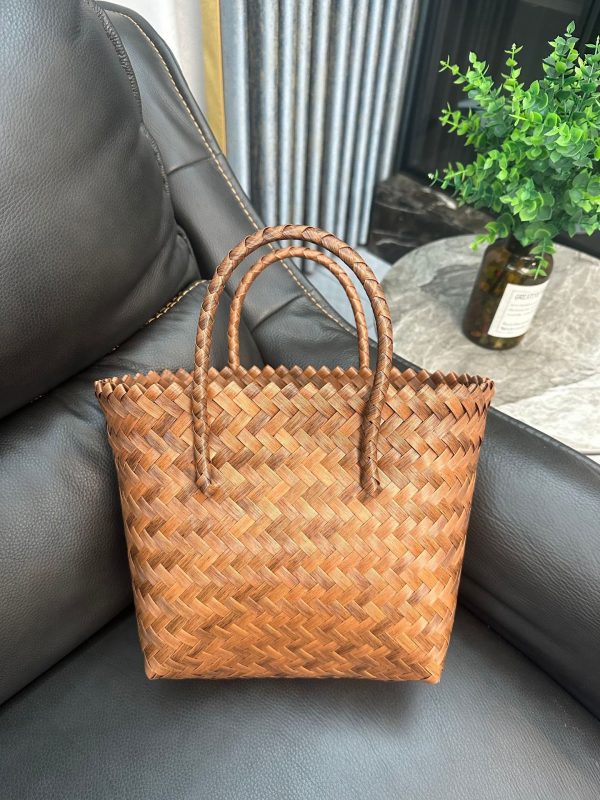 New Material Women's Woven Bag Handbag Gift Basket - Image 2