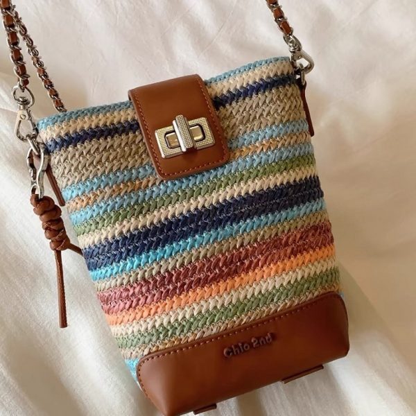 Rainbow Bridge Bucket Bag