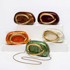 Fashion socialite wedding party acrylic dinner bag