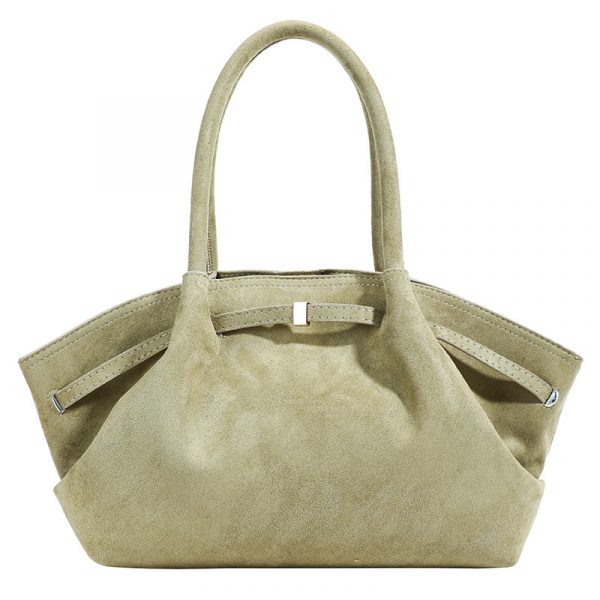 Retro high-end frosted tote bag - Image 2