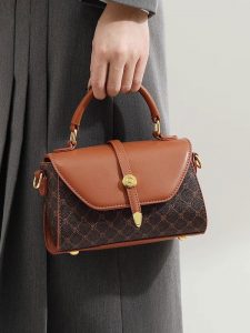 retro trendy handbag