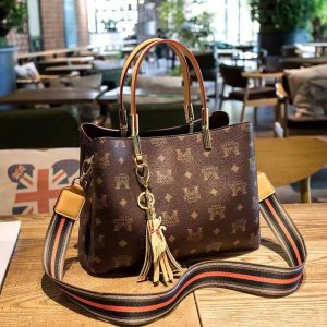 printed luxury handbag