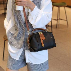Vintage Shoulder Bag Boston Bag