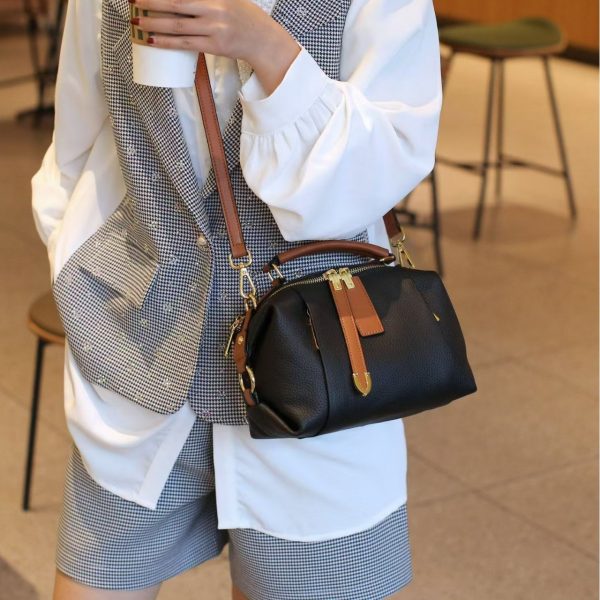 Vintage Shoulder Bag Boston Bag