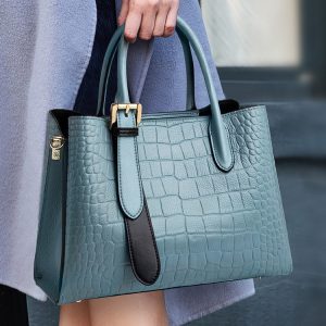 Genuine leather handbag