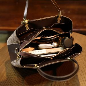 printed luxury handbag