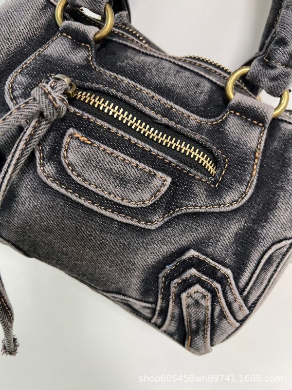 Premium denim motorcycle bag - Image 2