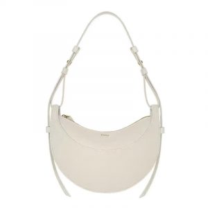 crescent bag, single shoulder crossbody saddle bag