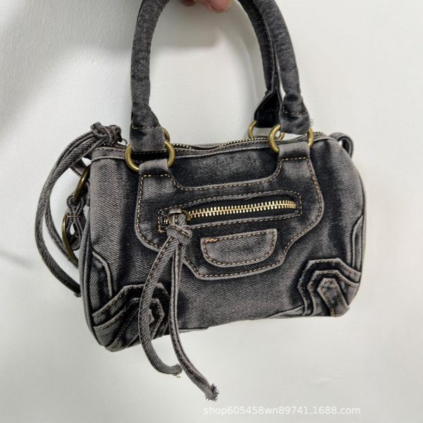Premium denim motorcycle bag - Image 3