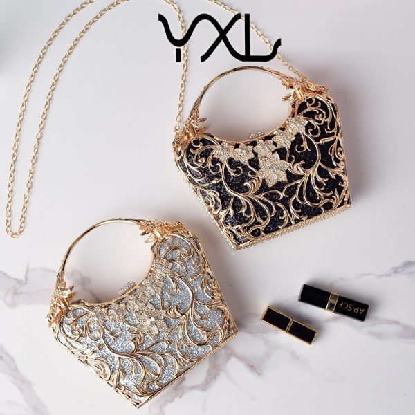 Banquet bag with a high-end feel and hollowed out design, perfect for opponents to pick up bags - Image 2
