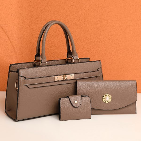 Premium Kelly bag, portable platinum bag - Image 2