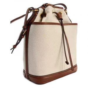 denim patchwork pu shoulder bag